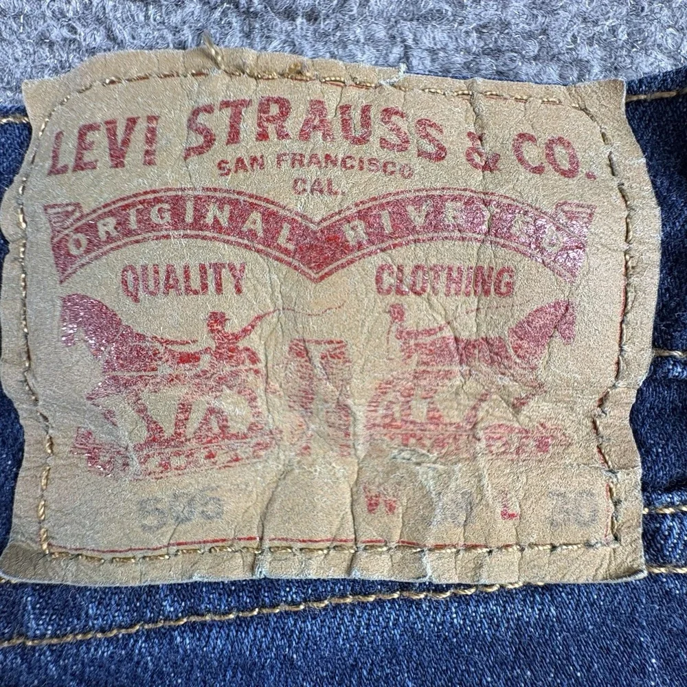 Levi's 505 Men's Jeans Size 38x30 Y2K Minimalist Workwear Denim